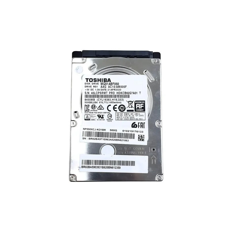 DISCO DURO TOSHIBA 500GB, Mq01abf050