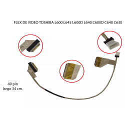 CABLE DE VIDEO TOSHIBA L645, Dd0te2lc000