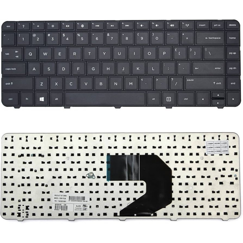 TECLADO HP  Cq43, CQ45, CQ57, CQ58, 636191-001, 636376-001, 640892-001, 643263-001, 633183-001, 697529-001