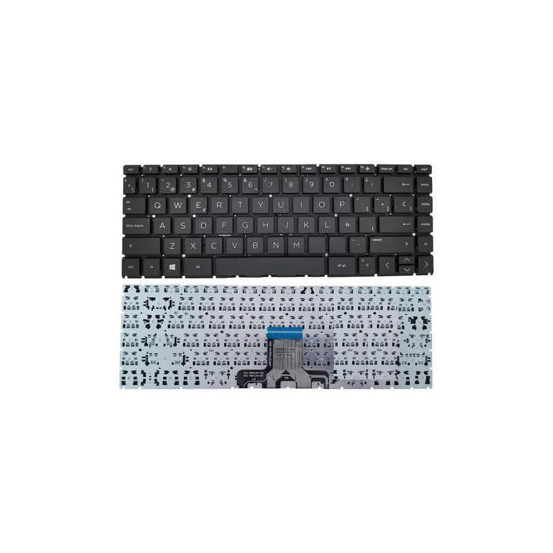 TECLADO HP 240, 245, 246, G7 14-cd ,14-ck, 14-cm, 14-cw , L12573-161, L15600-161, L15599-161, L23239-161, L55595-161