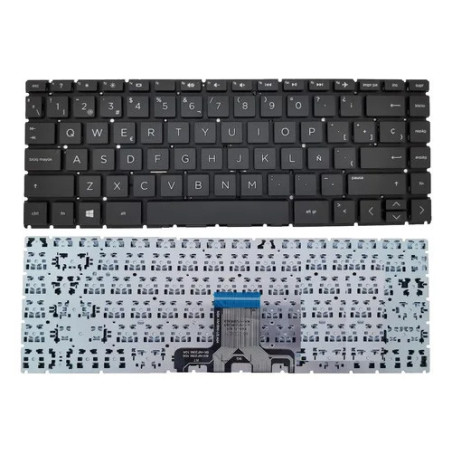 TECLADO HP 240, 245, 246, G7 14-cd ,14-ck, 14-cm, 14-cw , L12573-161, L15600-161, L15599-161, L23239-161, L55595-161