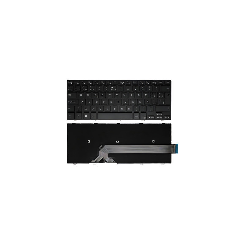 TECLADO DELL INSPIRON 14 3462, 3465, 3467, 3468, 3473, 3476, 14-3000, 3441, 3442, 3443 , 47125AK1, PK1313P4A09, FDKH0, 0FDKH0