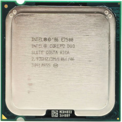 PROCESADOR INTEL E7500, SLGTE